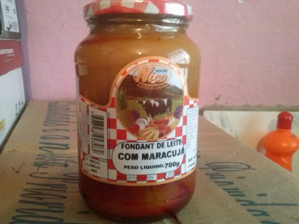 Doce de leite com maracujá